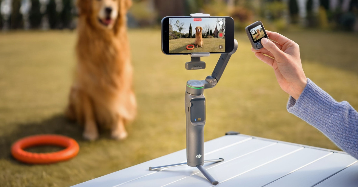 DJI Osmo Mobile 8P kreatív videózás