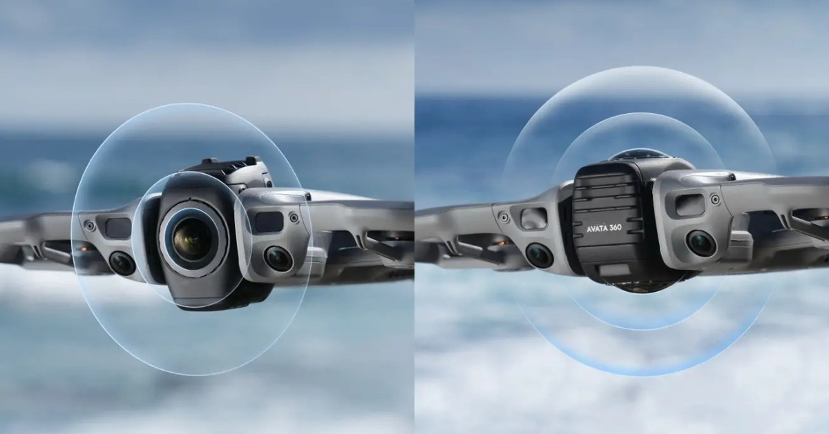DJI Avata 360 tartalomgyártáshoz