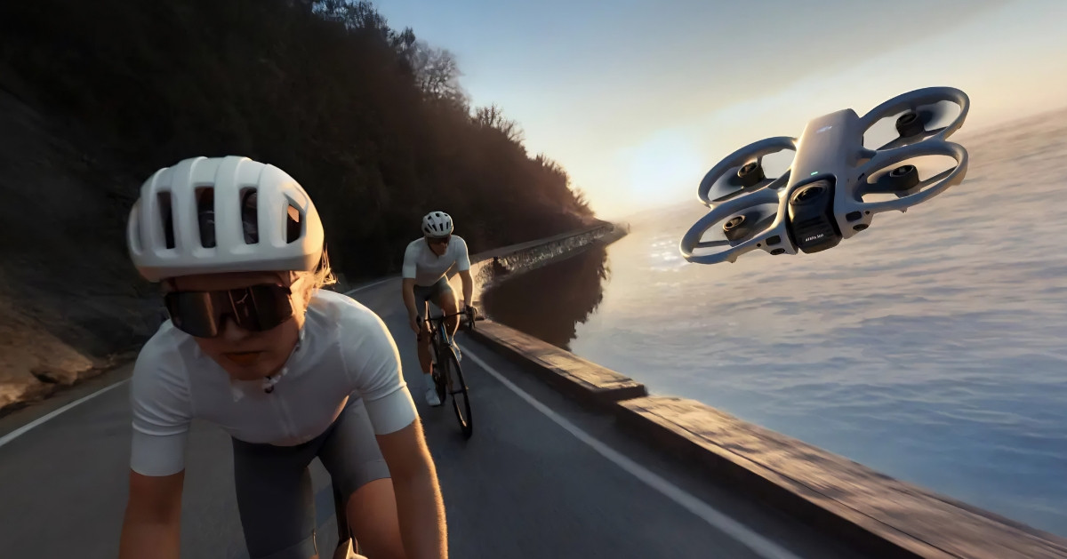 DJI Avata 360 8K 360 fokos drón