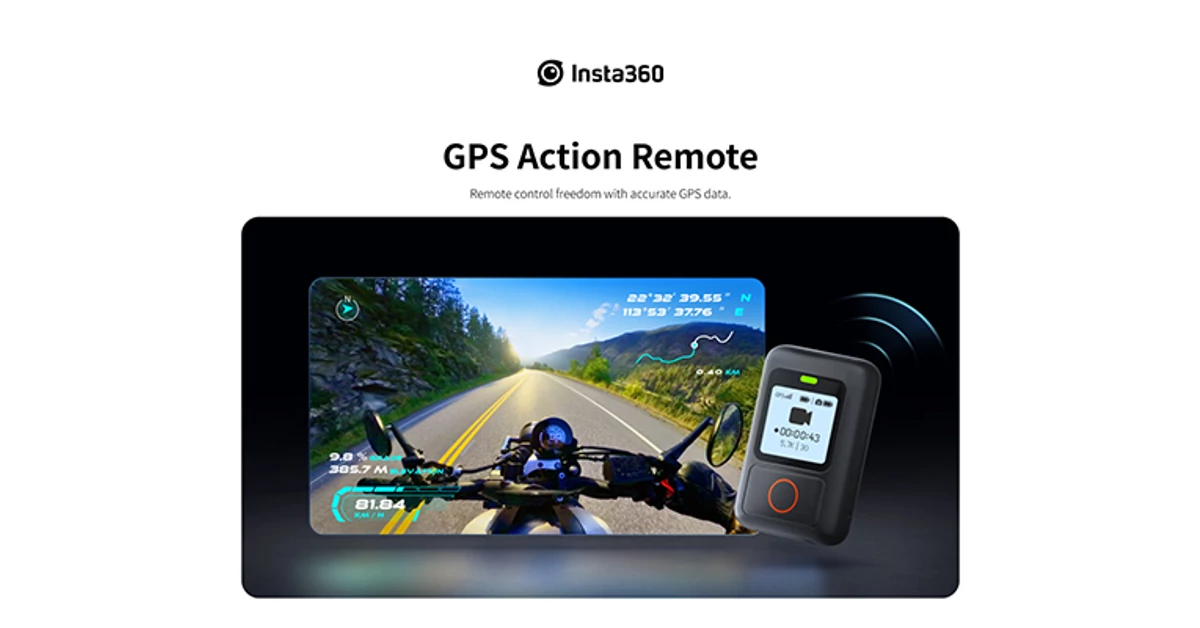 Vadonat új Insta360 GPS Action Remote a könnyebb kameravezérlés érdekében