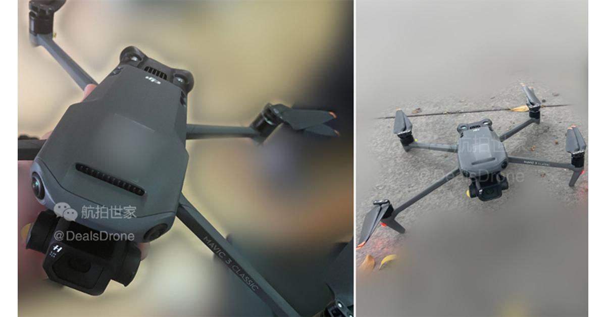 Az új DJI Mavic 3 Classic Drón megjelenik az FCC bejelentéseiben