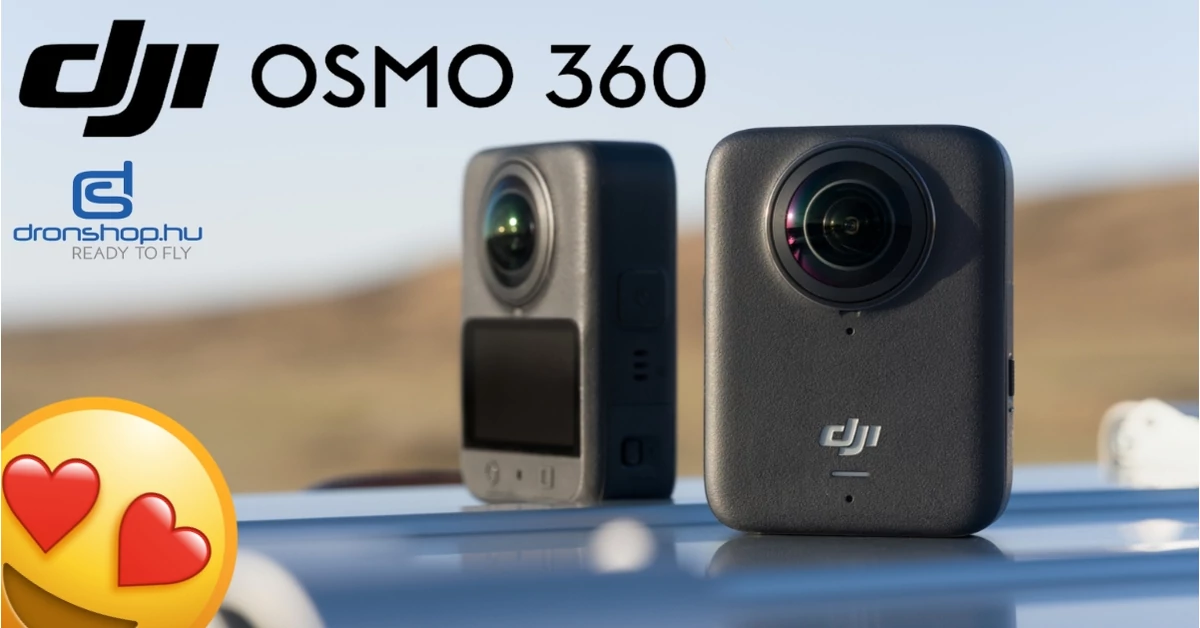 A DJI belép a 360 kamerák világába az új Osmo 360-al