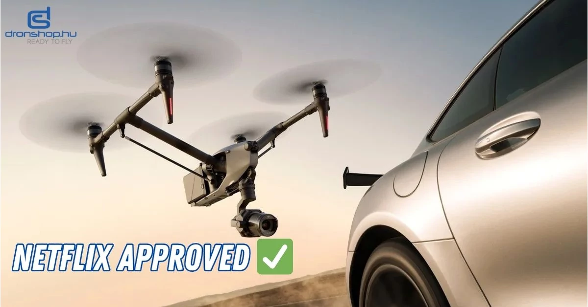 A DJI drónja mostantól a Netflix csúcsprodukcióihoz is engedélyezett
