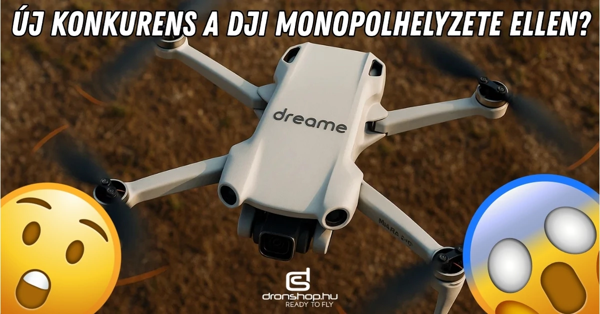 A DJI új konkurense a Dreame lesz? Meglepő infók derültek ki