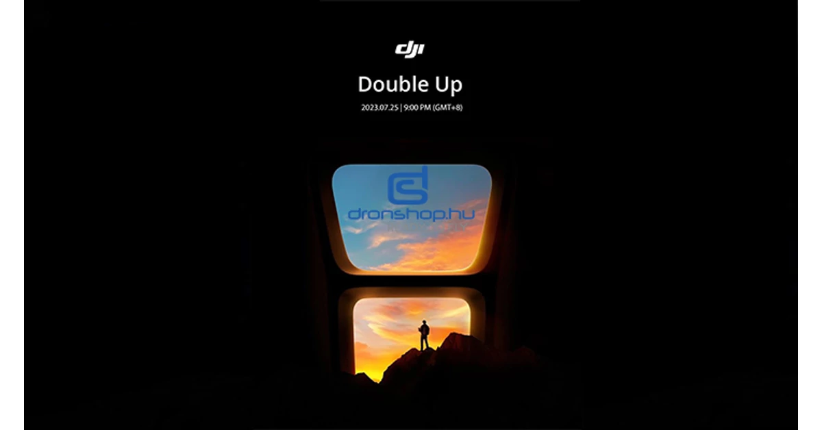 A DJI bejelentette a „Double Up” eseményt az új termék bemutatására