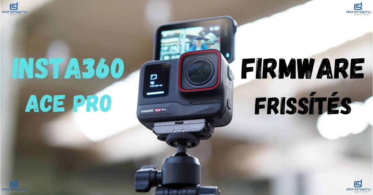 Insta360 Ace Pro Firmware frissítés: Új funkciók