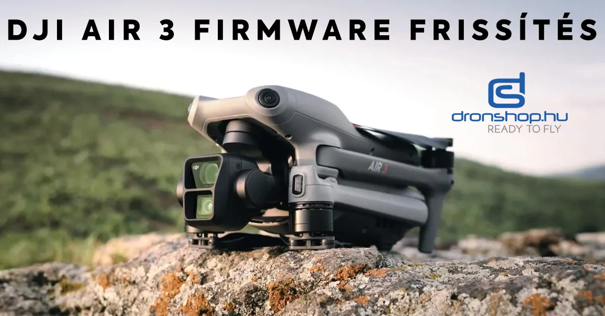 DJI Air 3 Firmware frissítés a hibajavítások érdekében