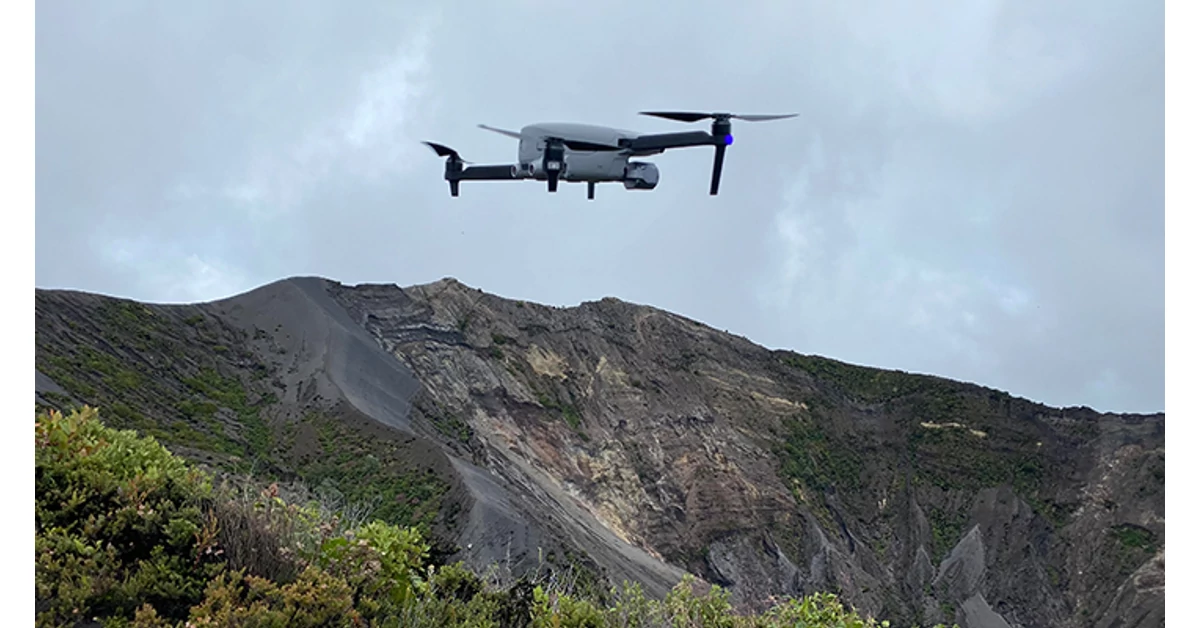 Az Autel EVO Lite+ drónja segíti a tudósokat a vulkánkutatásban