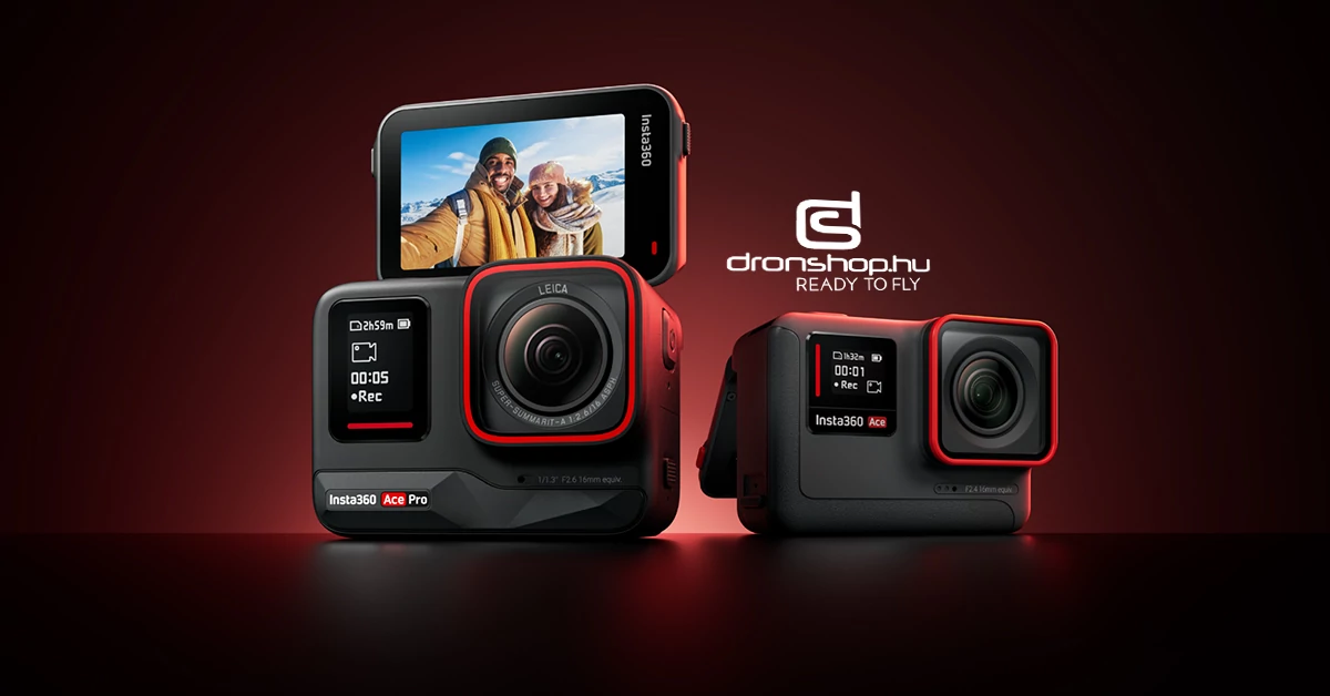 Ismerd meg az Insta360 Ace-t és Ace Pro-t: Páratlan képminőség a valaha volt legokosabb akciókamerákban