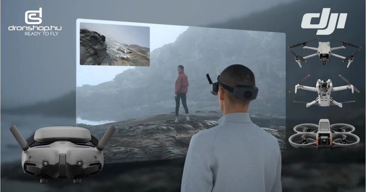 Mely DJI drónok támogatják az FPV repülést a DJI Goggles 3-mal?