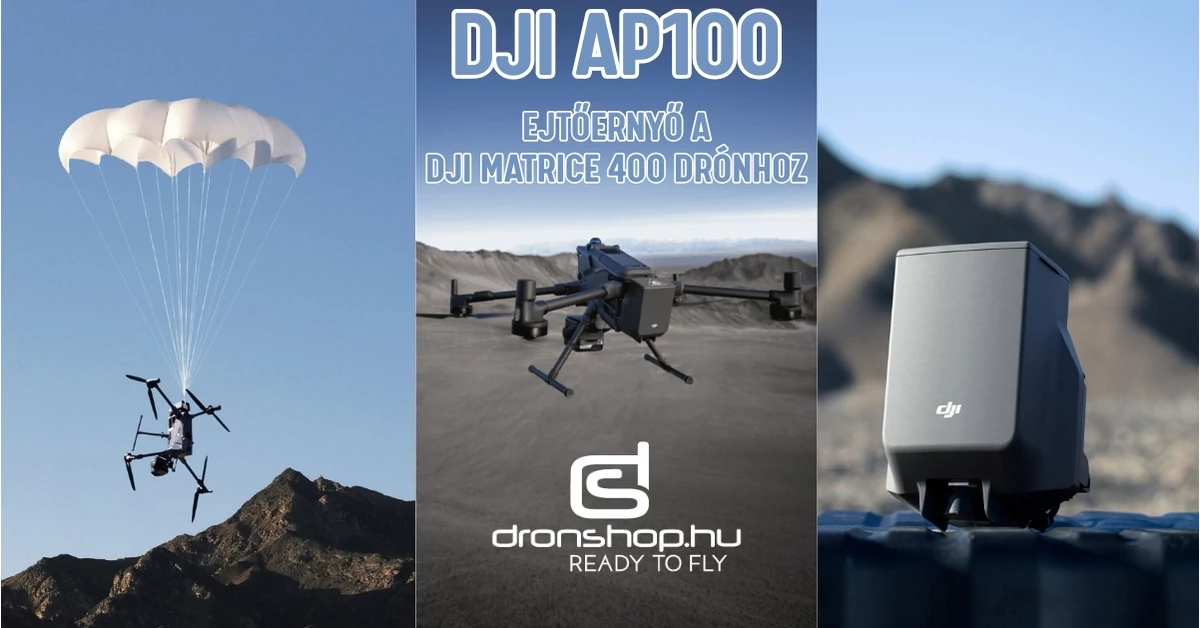 DJI AP100 biztonsági ejtőernyő a Matrice 400 drónhoz