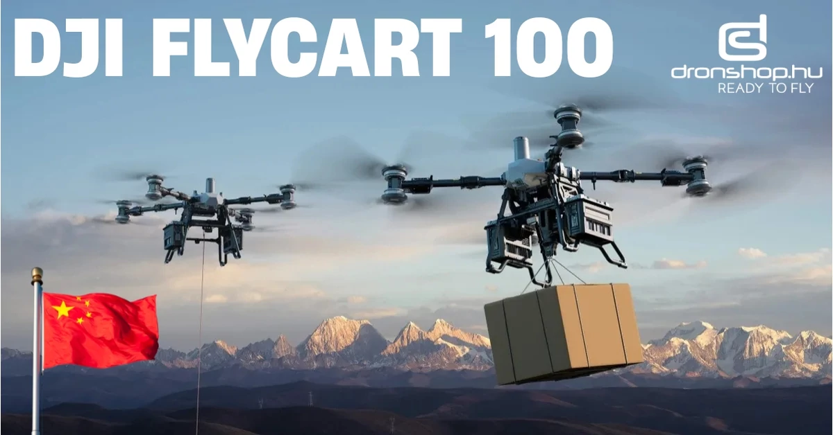 DJI Flycart 100: A DJI eddigi legerősebb szállító drónja