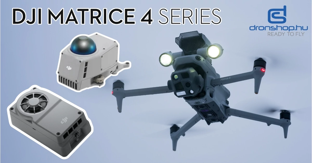 DJI Matrice 4 frissítés: Manifold 3 és akadályérzékelő modul