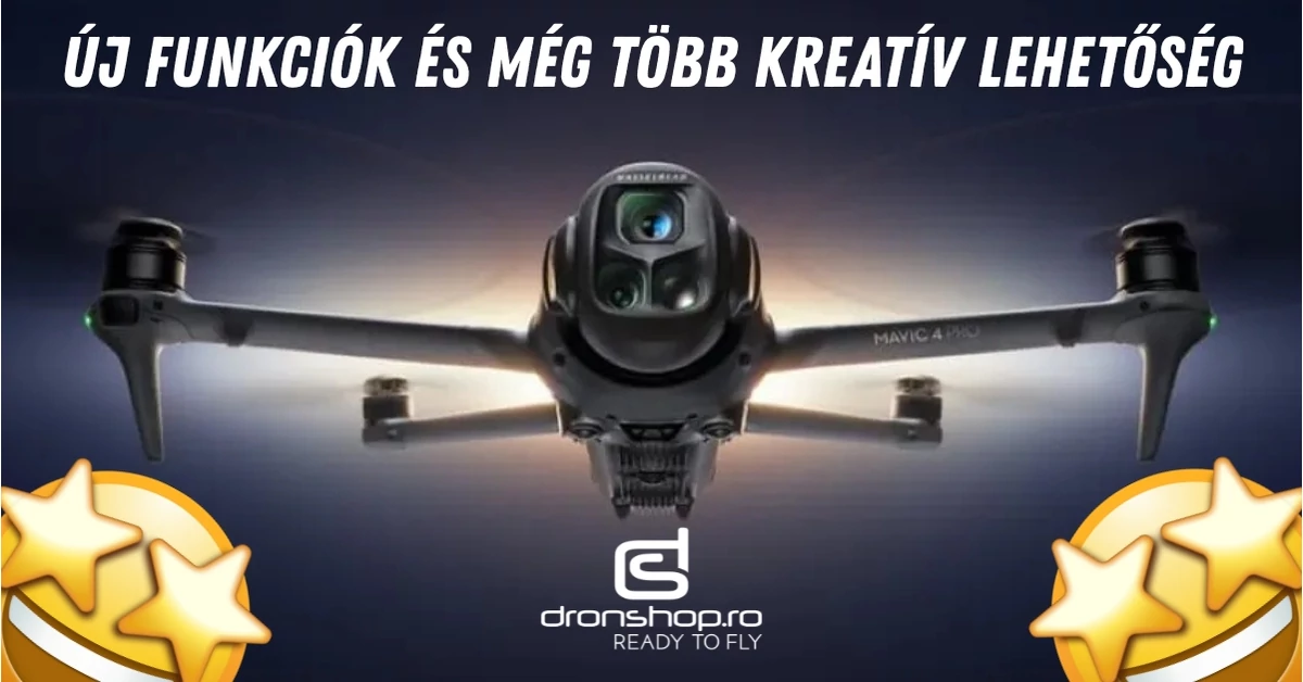 DJI Mavic 4 Pro: Még okosabb lett az új firmware frissítéssel