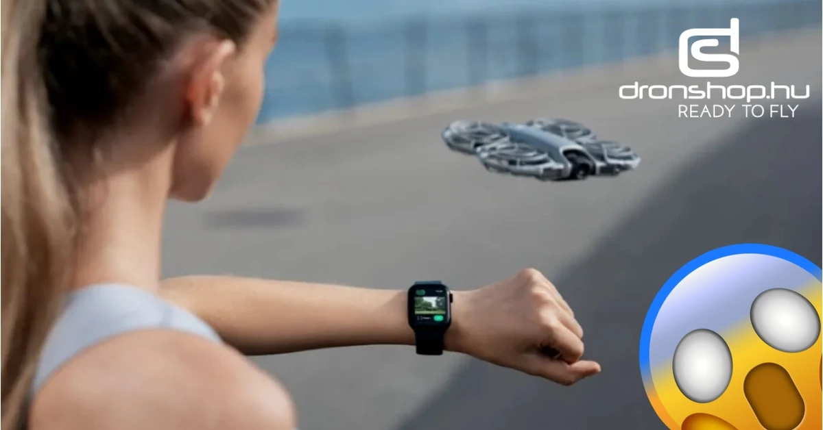 DJI Neo 2: Ezúttal Apple Watch-al is vezérelheted drónodat!