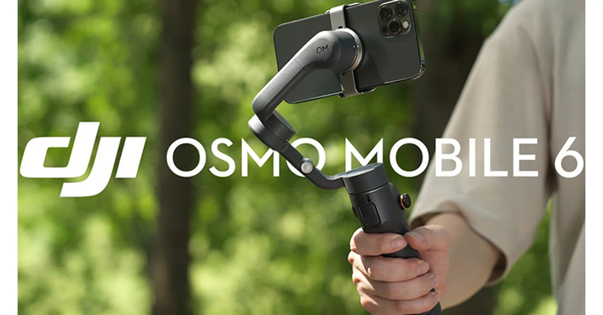 DJI Osmo Mobile 6: Készíts professzionális videókat egyszerűen okostelefonoddal
