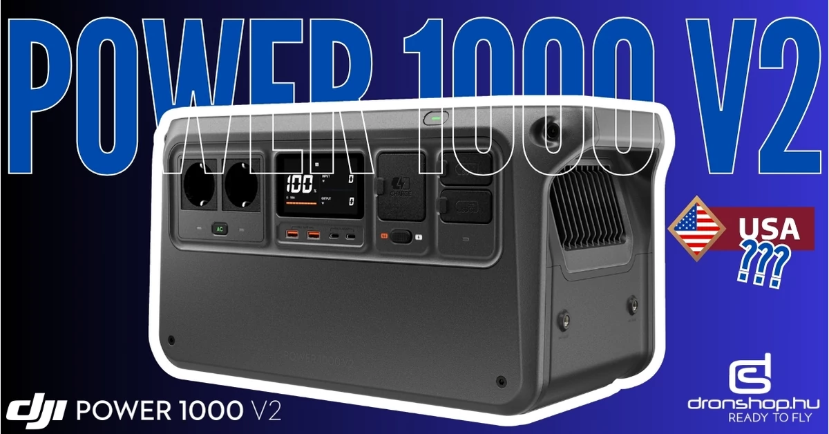 DJI Power 1000 V2: nagy teljesítmény, de nem az USA-nak