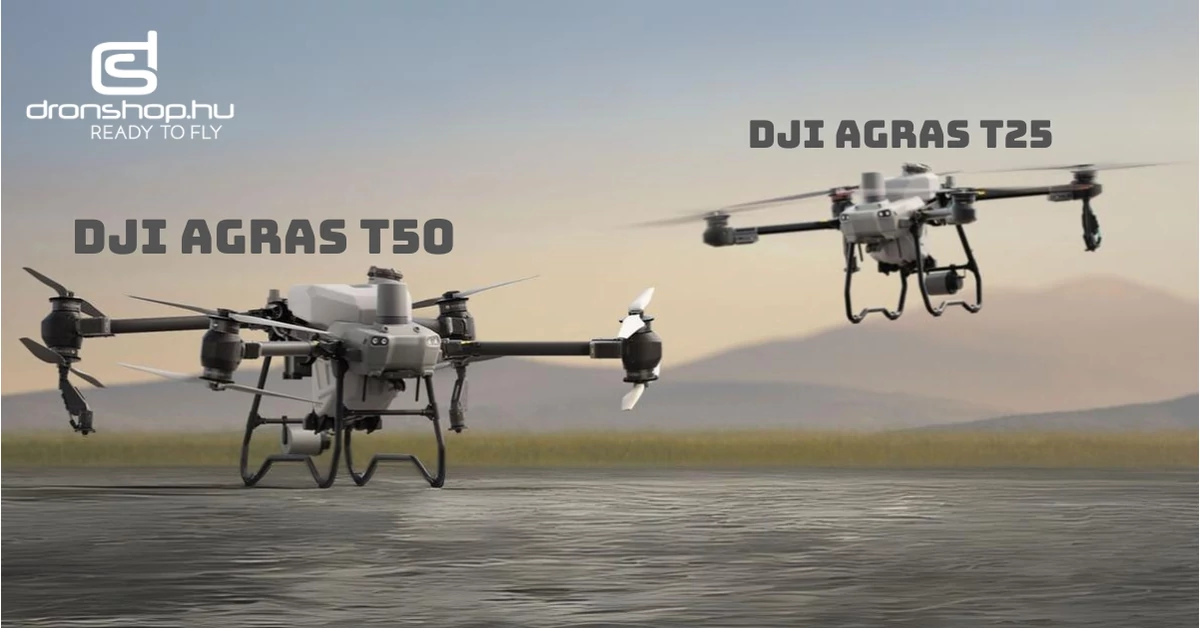 DJI Agras T50 és Agras T25: A hatékony mezőgazdaság jövőjének titka