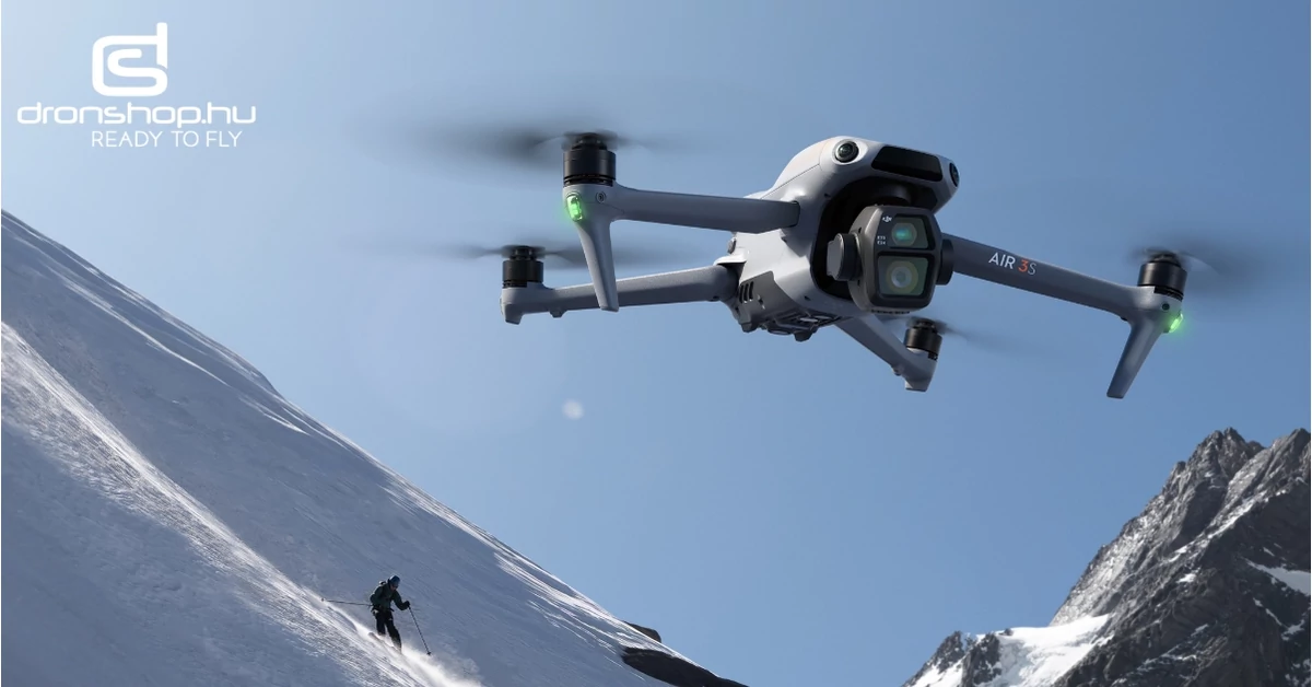 DJI Air 3S: A légi felvételek új zászlóshajója