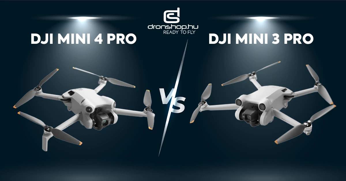 8 ok, amiért a DJI Mini 4 PRO jobb a DJI Mini 3 PRO-nál