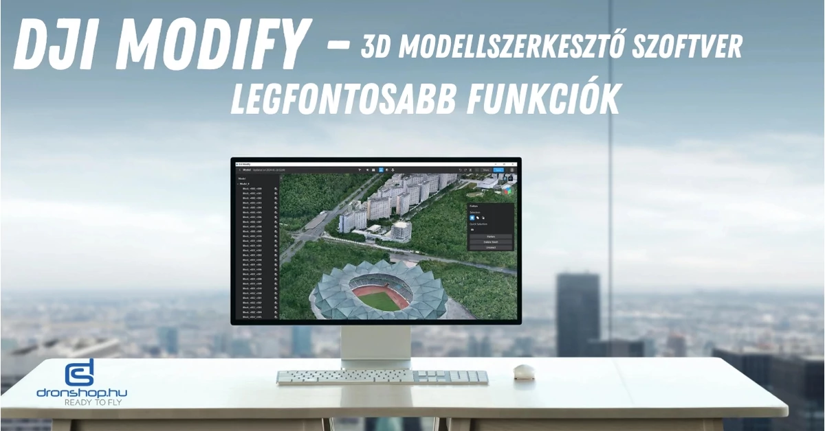 A DJI Modify legfontosabb tulajdonságai