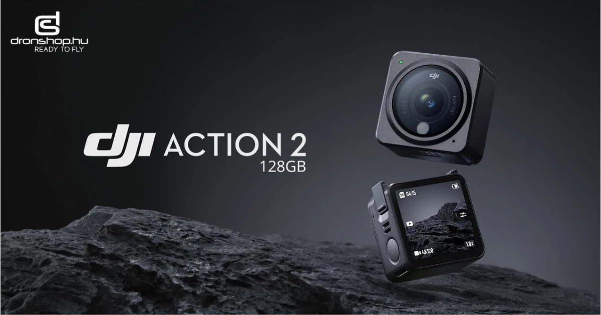 A DJI új Action 2 kameracsomagokat ad ki 4x tárhellyel