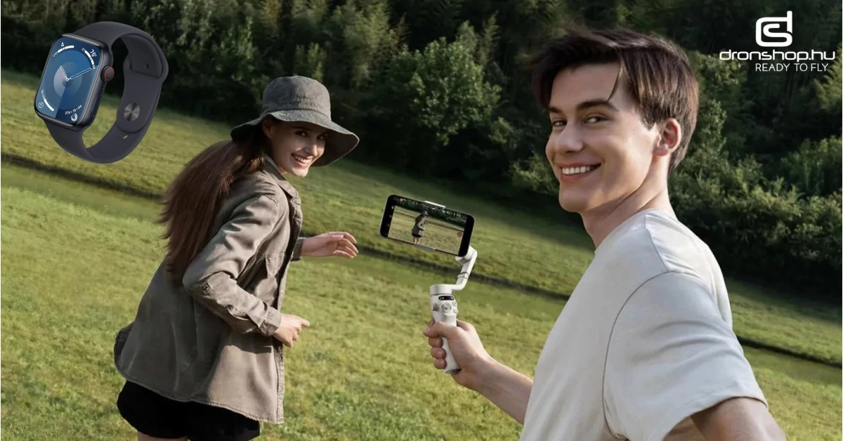 DJI Osmo Mobile 6/SE vezérlés Apple Watch segítségével