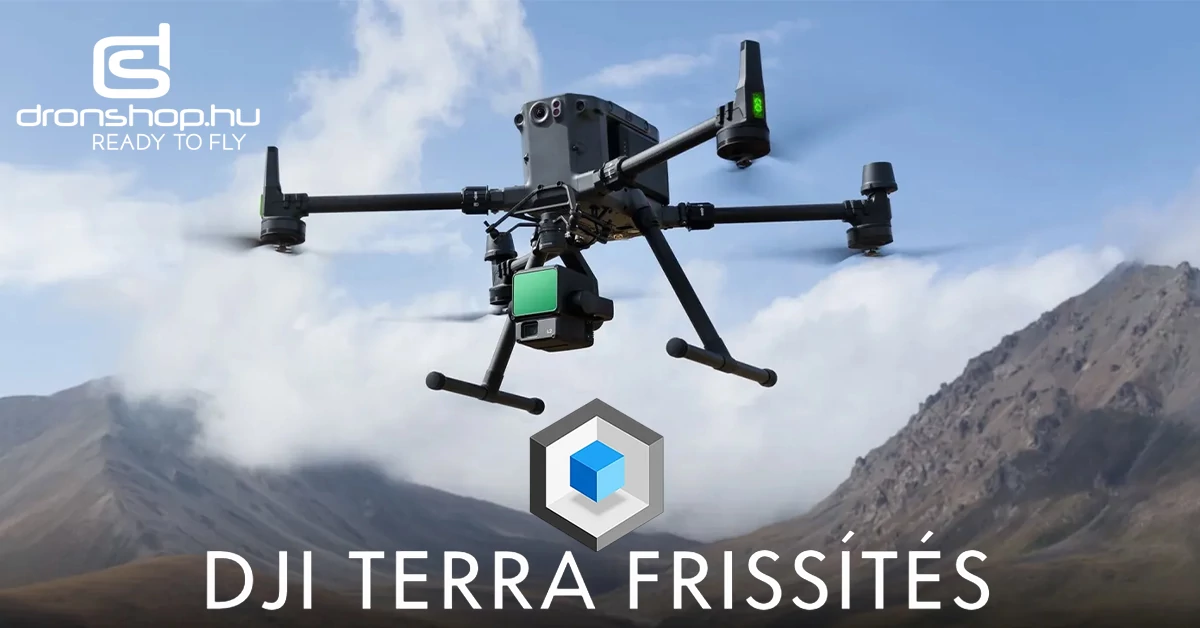 Új DJI Terra frissítés, Zenmuse L2 támogatással