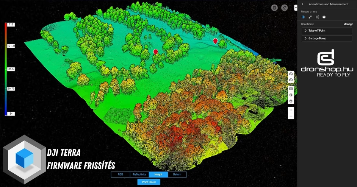 DJI Terra frissítés: Hibajavítás és optimalizálás