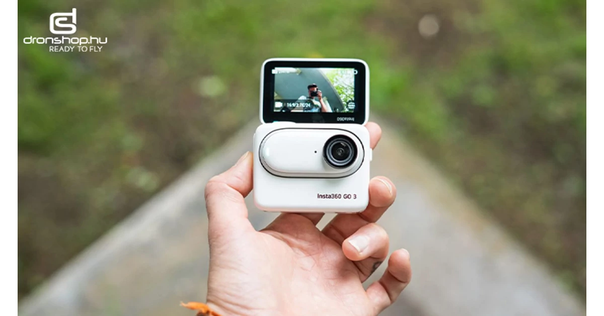 Insta360 GO 3 – 8 ok, hogy miért válaszd ezt az ultrakompakt akciókamerát
