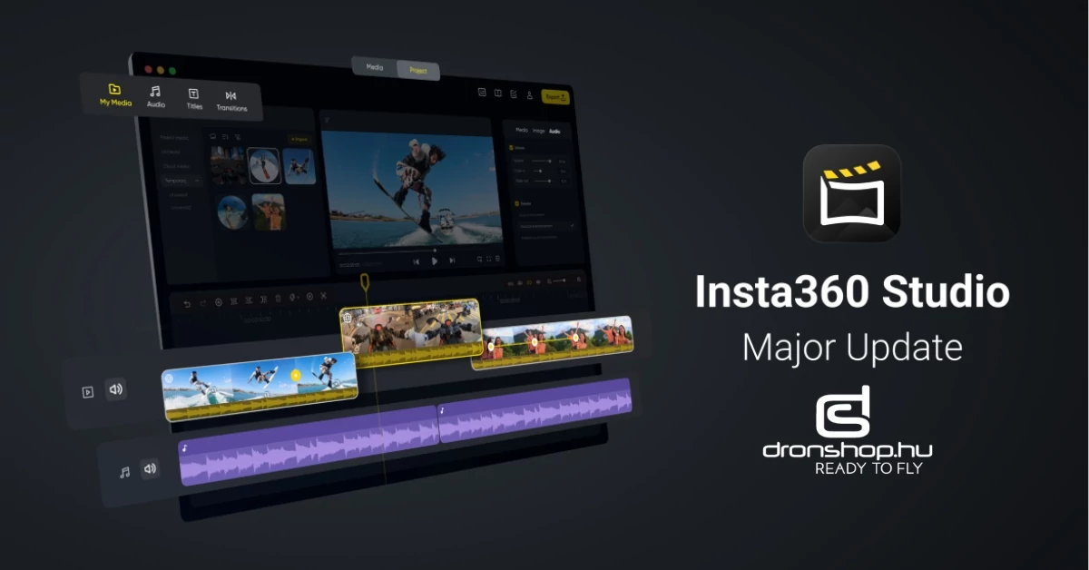 Insta360 Studio: Hatalmas frissítés