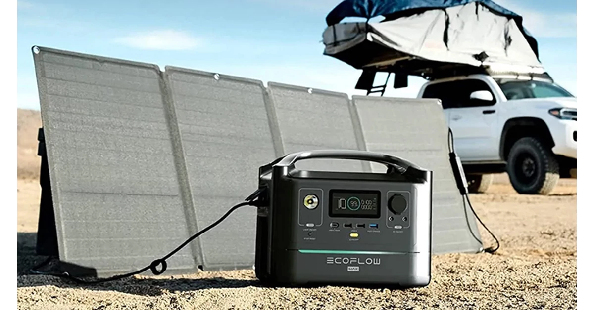 Az EcoFlow külső akkumulátorok forradalmasítják az energiatakarékosságot