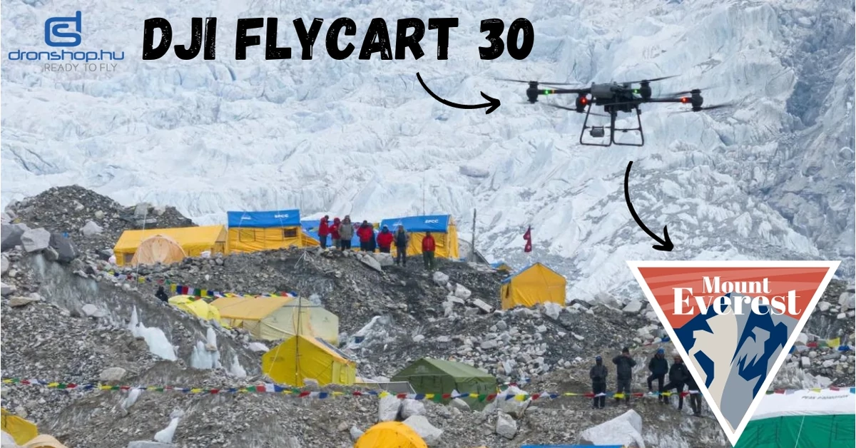 A DJI FlyCart 30 az első Mount Everest-i drónos szállítást végezte el