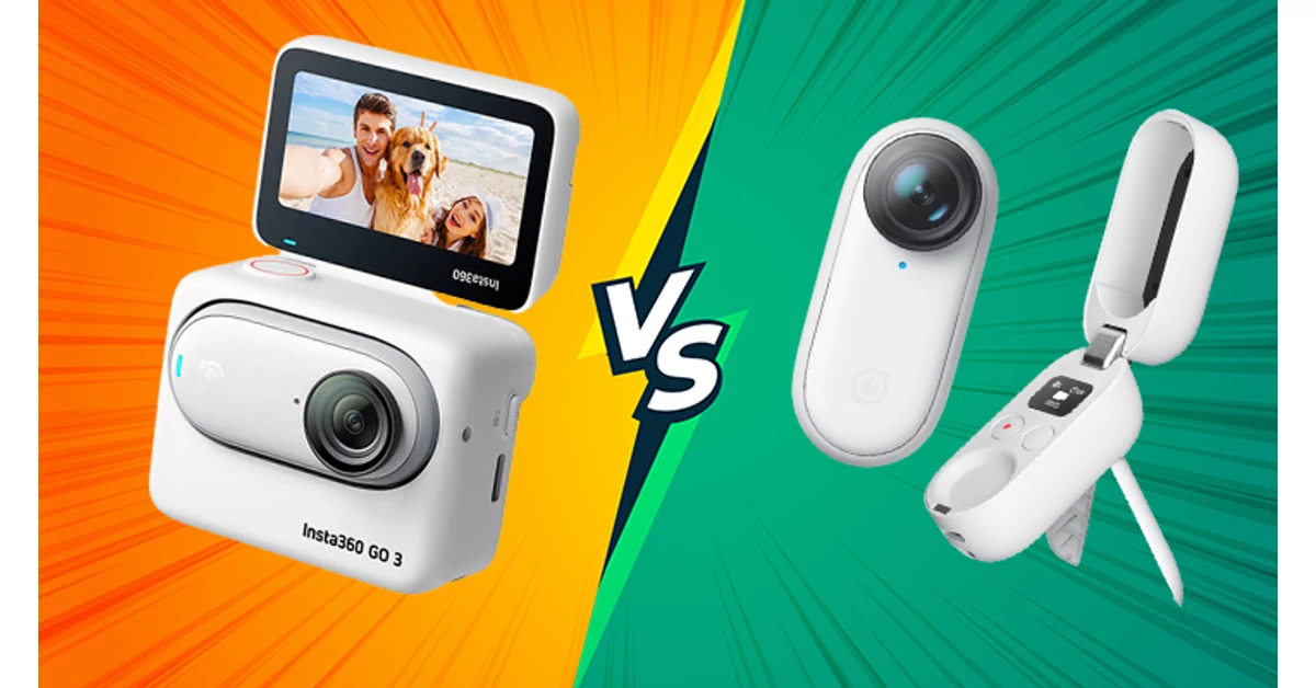 Insta360 GO 3 VS Insta360 GO 2
