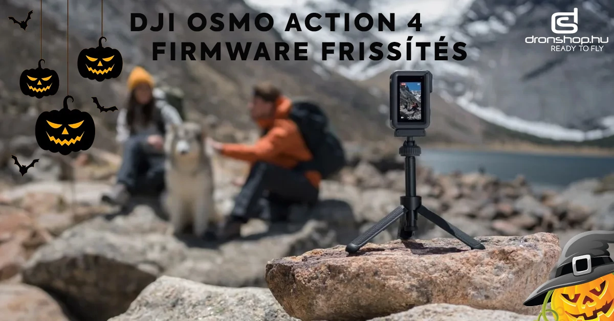 A DJI Osmo Action 4 új firmware-ja javítja a Wi-Fi élő közvetítést