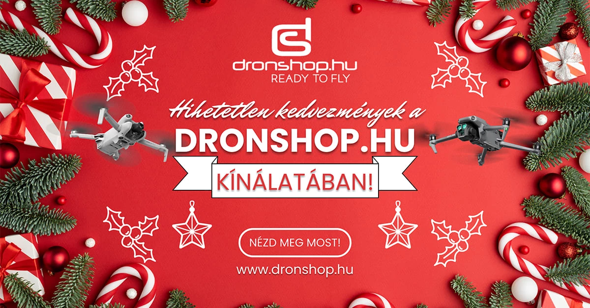 Kihagyhatatlan DJI kedvezmények a Dronshop.hu-nál