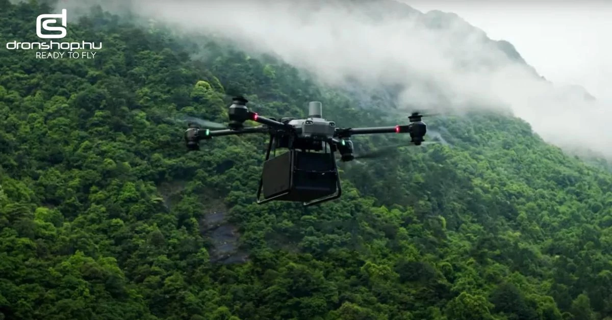 A DJI bejelentette a FlyCart 30 szállító drón globális megjelenését