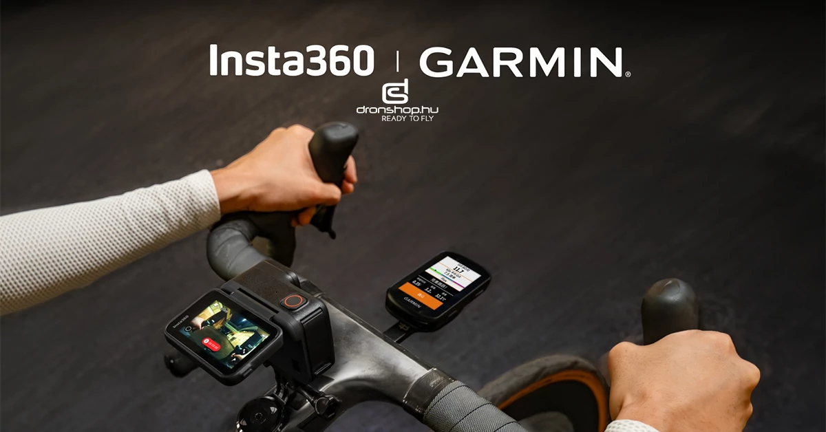 Az Insta360 kamerák mostantól teljesen integrálva vannak a Garmin eszközökkel