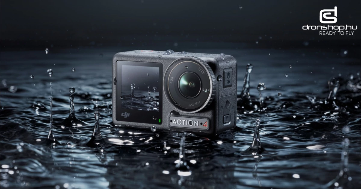 DJI Osmo Action 4: Remek választás kalandvágyóknak