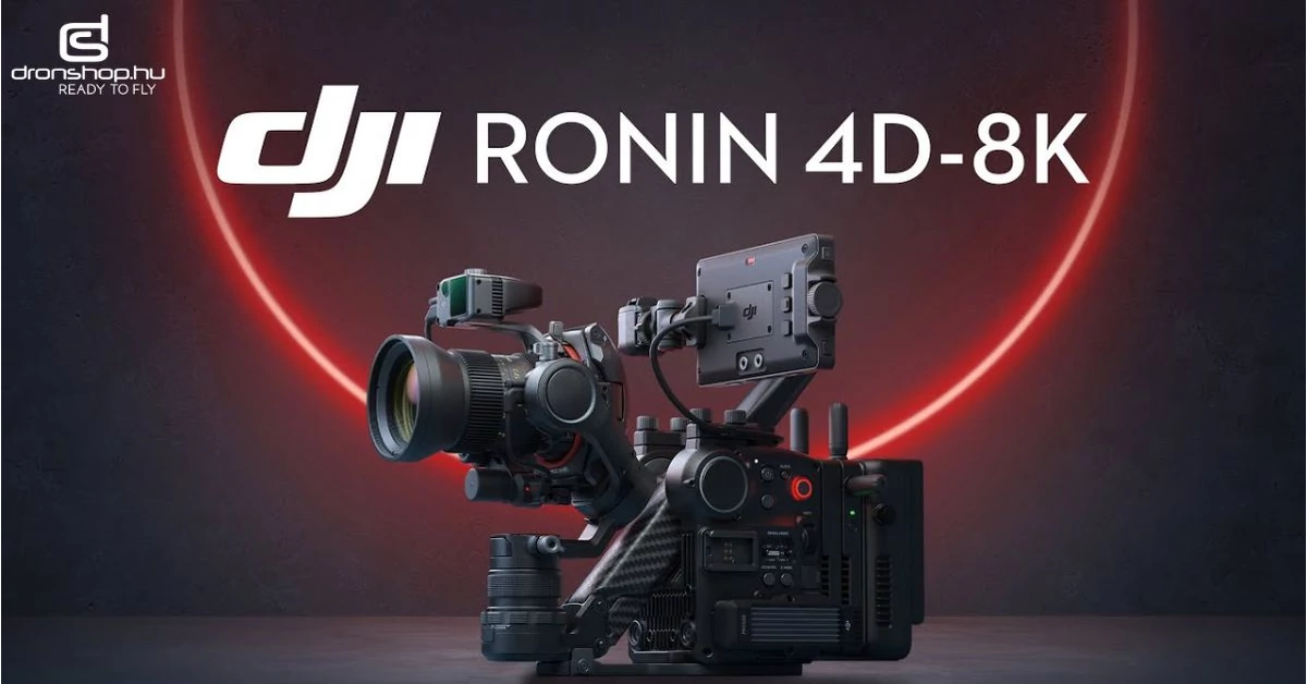 A DJI eléri a képalkotás csúcspontját az új Ronin 4D-8K professzionális kamerájával