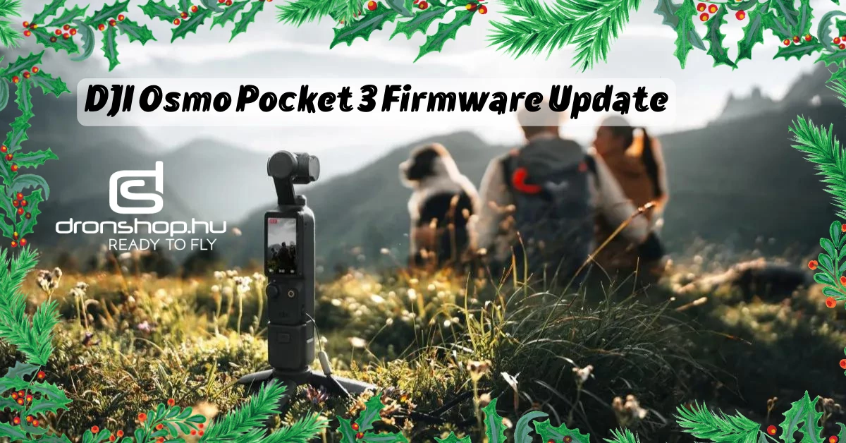 A DJI Pocket 3 jelentős új firmware-frissítést kapott