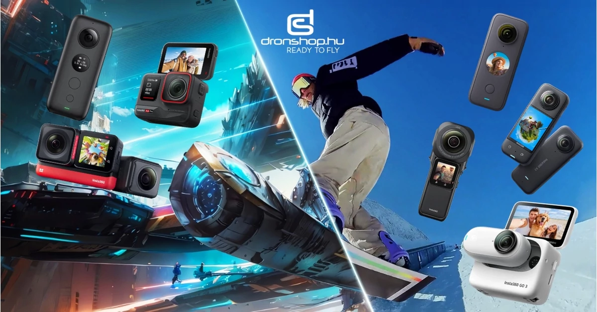 A mesterséges intelligenciával ellátott AI Warp funkció több Insta360 termékhez került bevezetésre