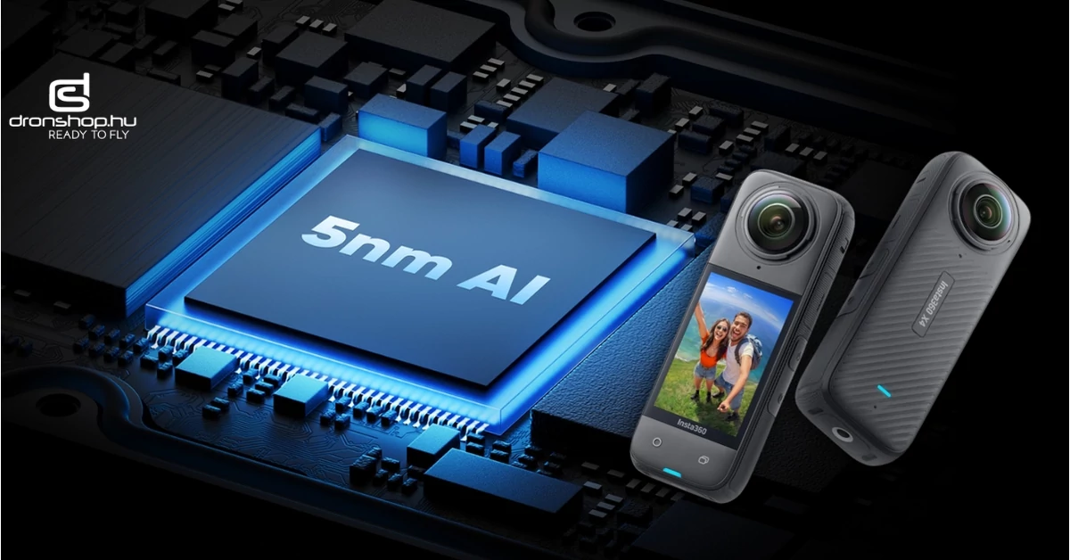 Új 5 nm-es AI chip az Insta360 X4-ben - Példátlan teljesítmény