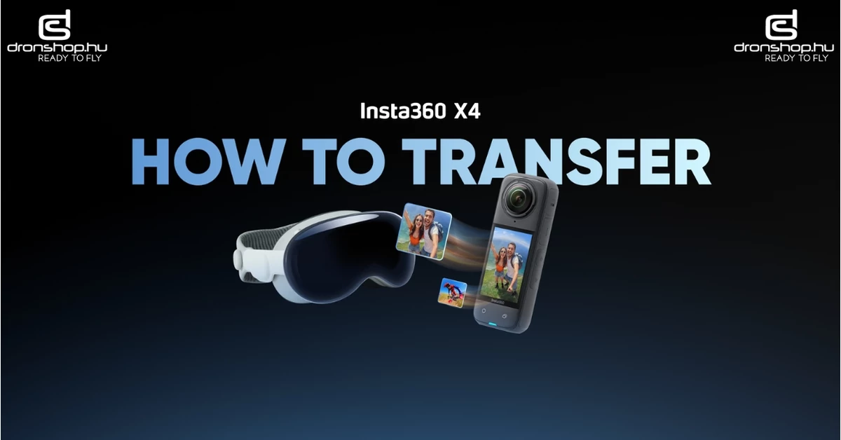 Insta360 X4 - Apple Vision Pro: Kiemelkedő 360 fokos videólejátszás