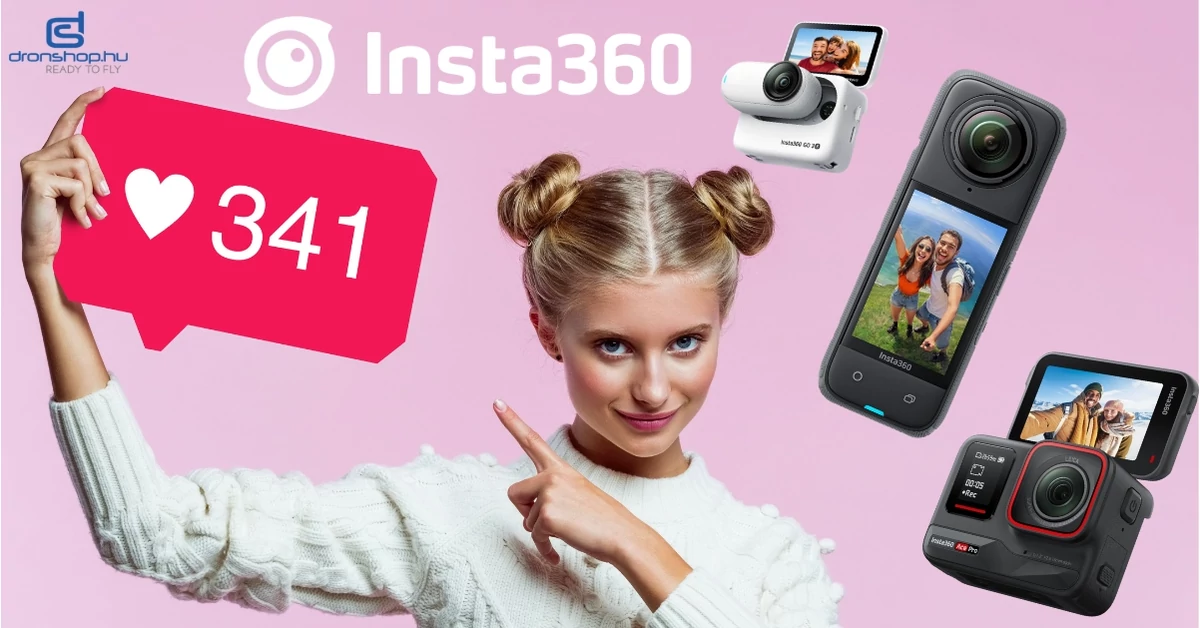 A legjobb Insta360 kamerák tartalomkészítőknek 2024-ben