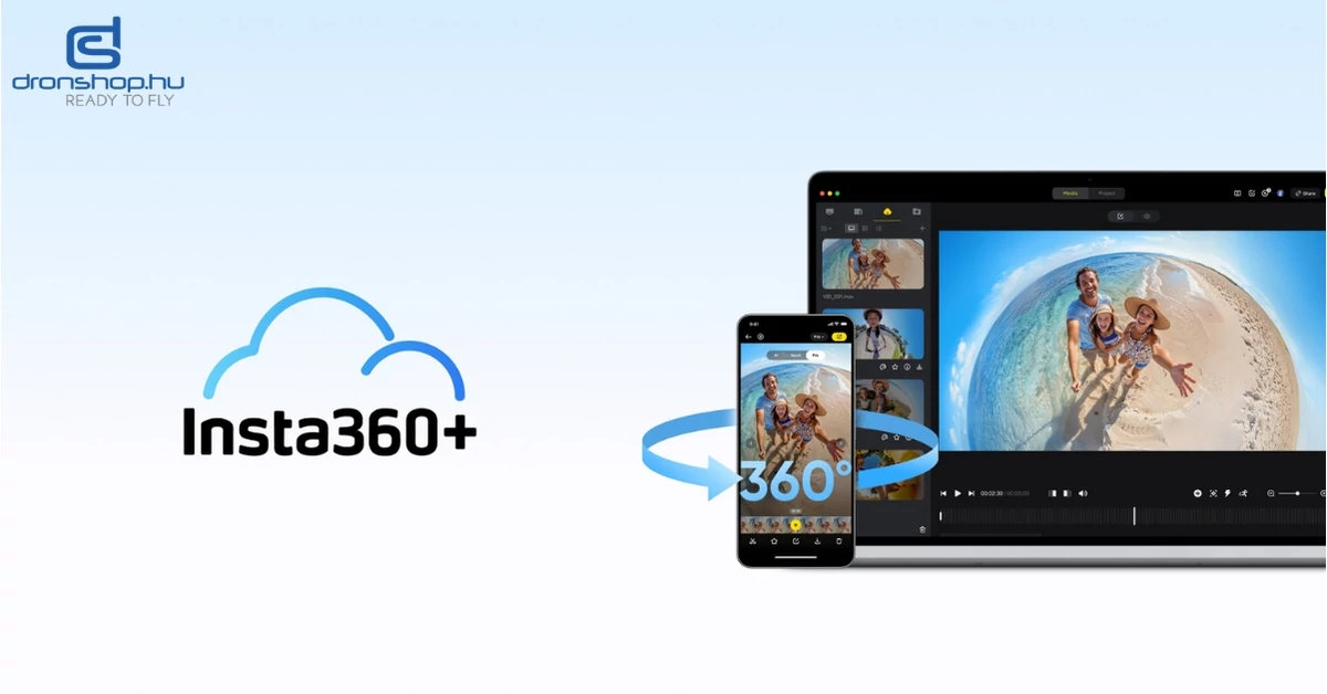 Insta360+: Előfizetéses felhőalapú tárolás és szerkesztés