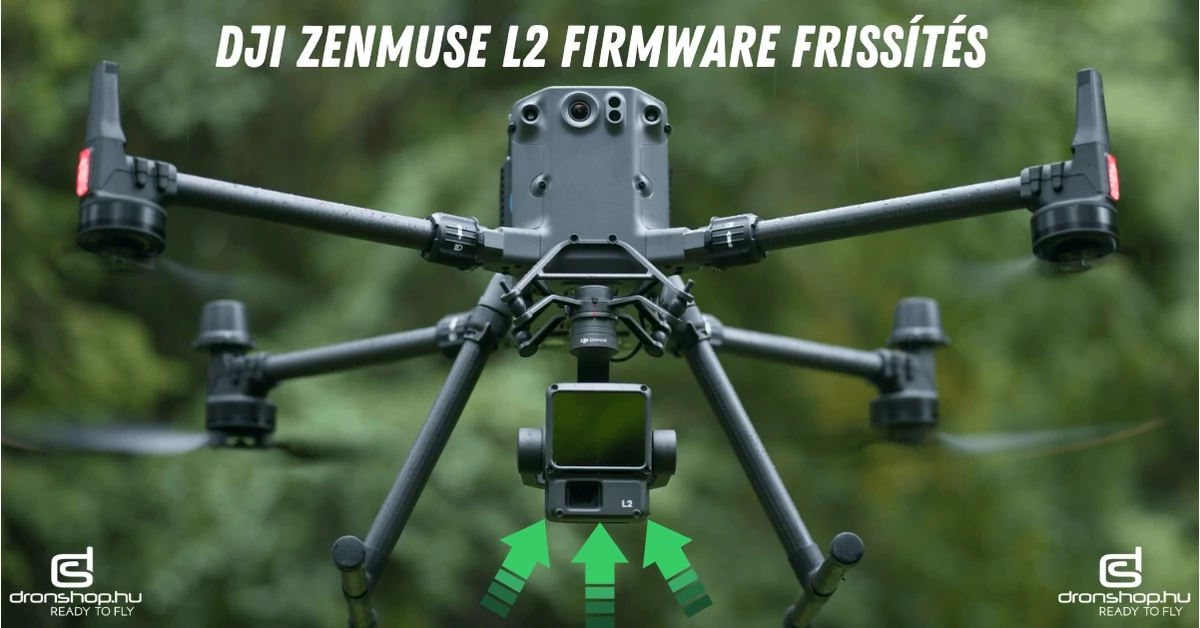 DJI Zenmuse L2 Firmware frissítés: Új funkciók