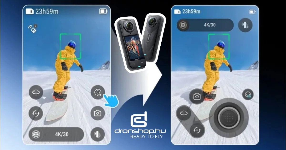 Nagy téli frissítéseket kapnak az Insta360 kamerák