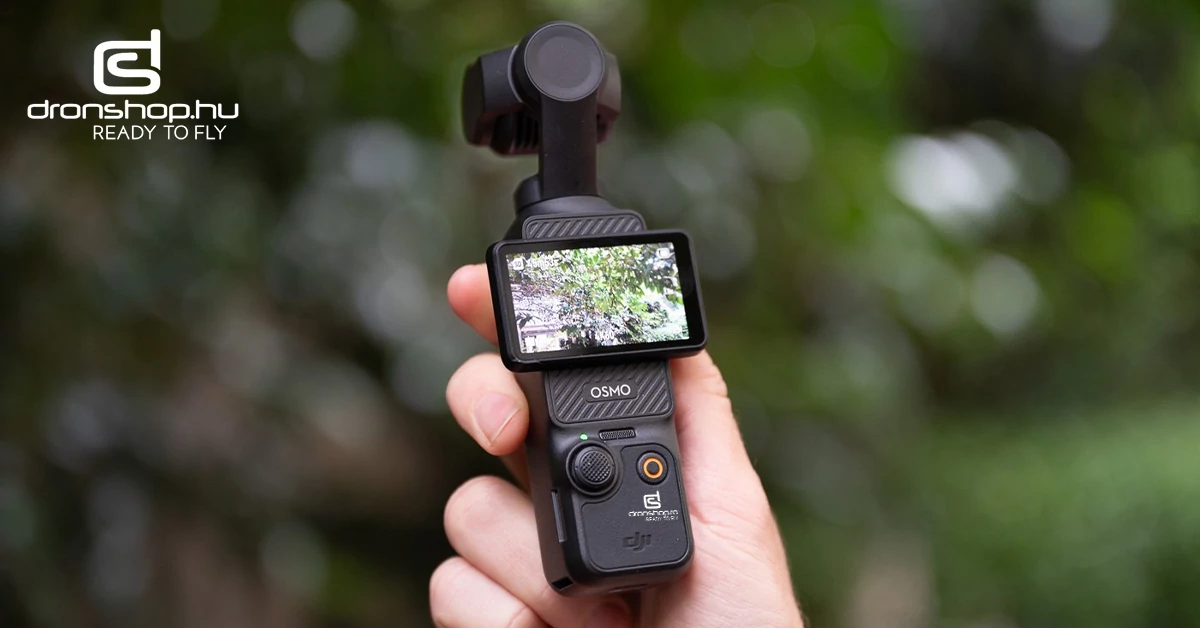 DJI Osmo Pocket 3: Kompakt kialakítás, lenyűgöző felvételek