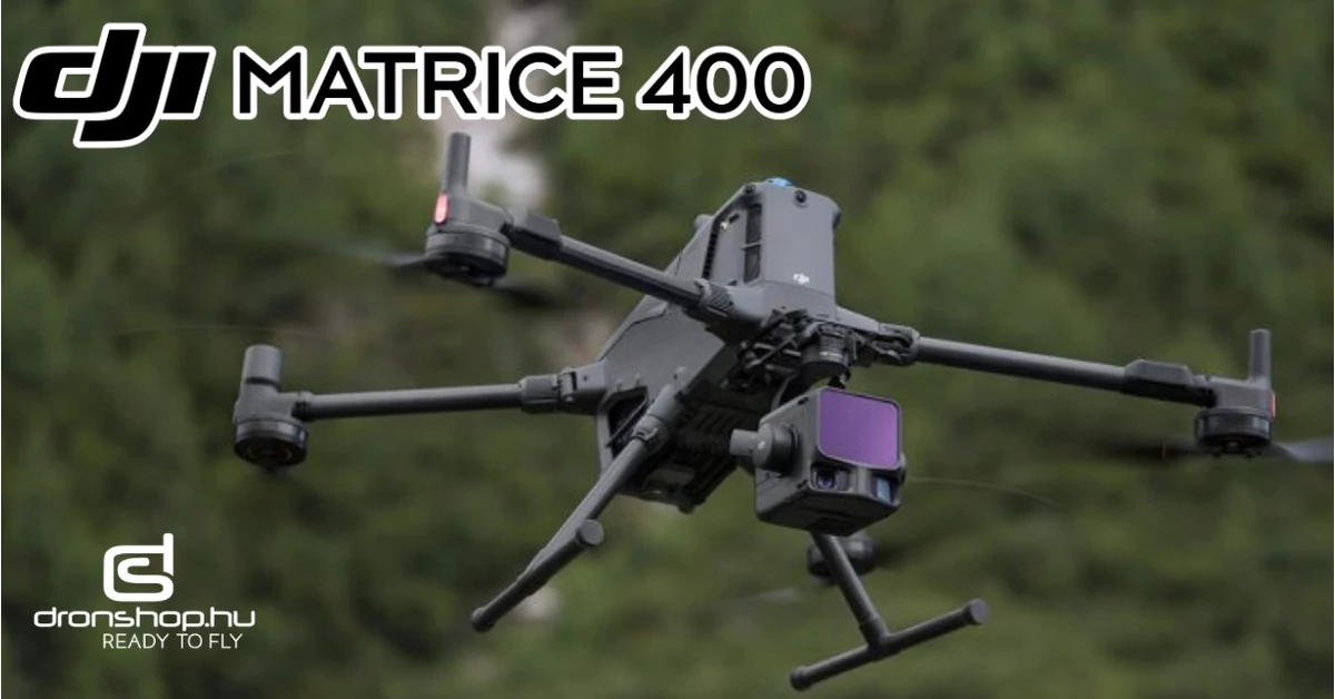 Új DJI Matrice 400 firmware: Zenmuse L3 támogatás és Patrol Route